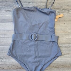 SKIMS Women Swimwear One-Piece in Gray